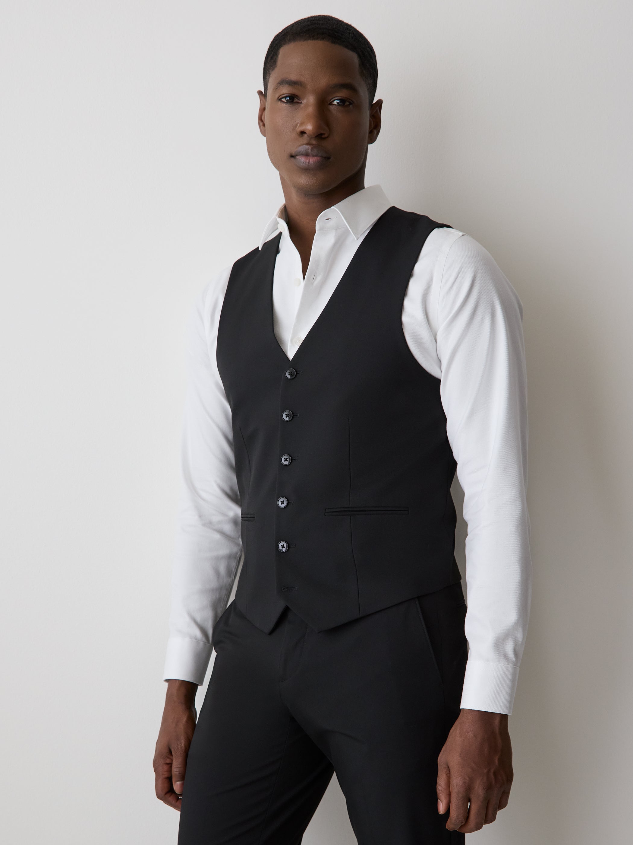 Black Suit Vest | RW&CO. Black Suit Vest | RW&CO.
