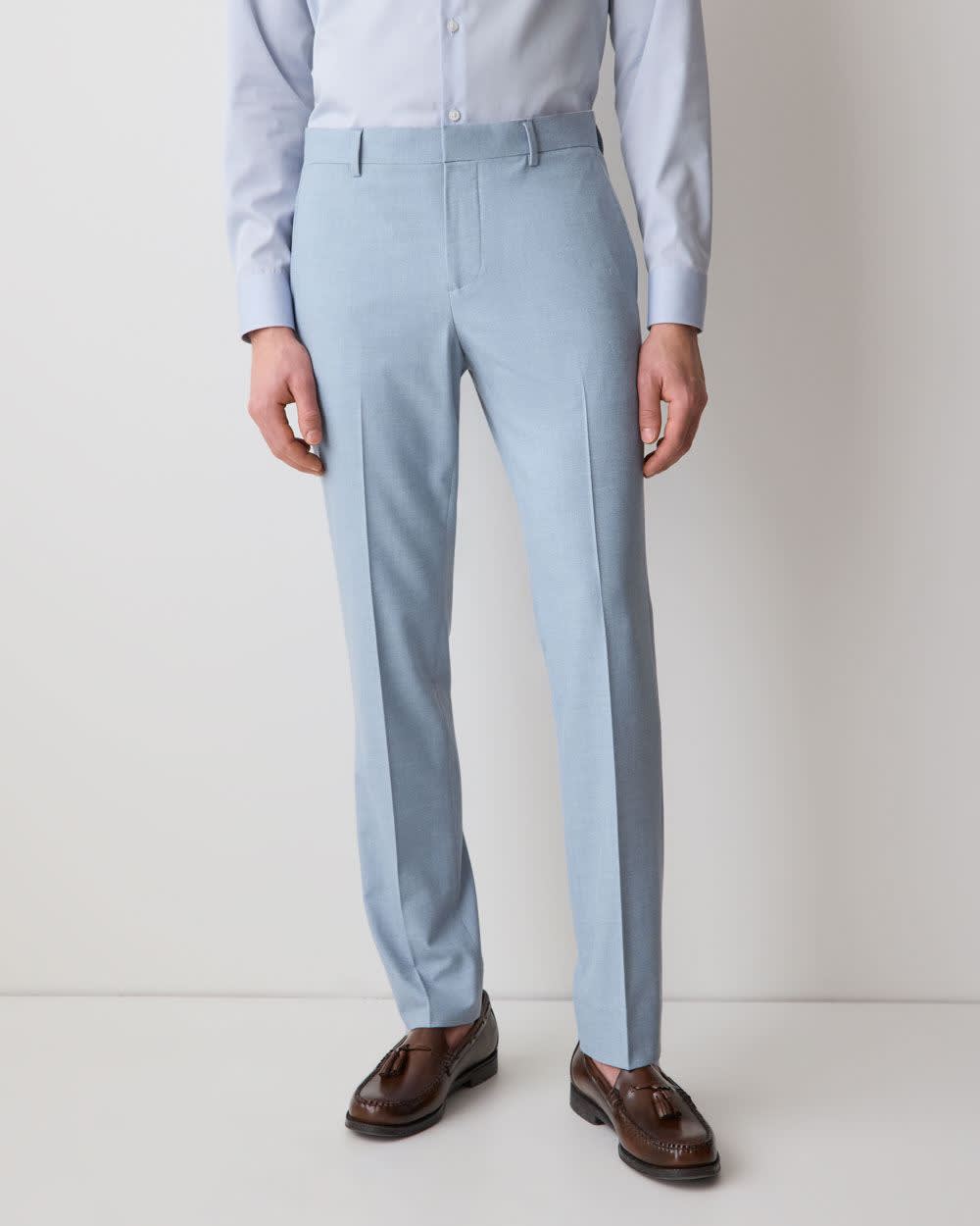 Men's Slim-Fit Tech Suit Pant Wrinkle-Free Stretch Fabric RW&CO Men's Slim-Fit Tech Suit Pant Wrinkle-Free Stretch Fabric RW&CO