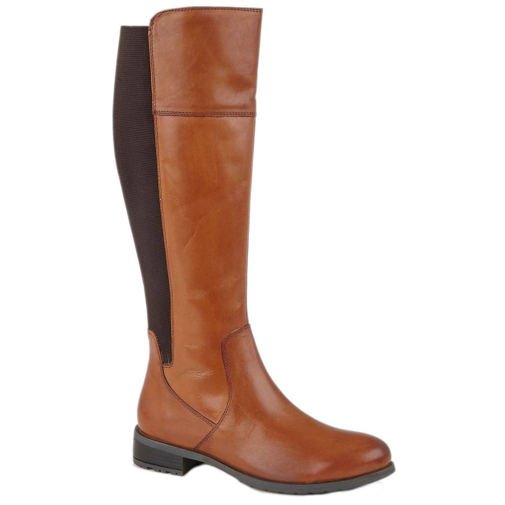 Cipriata - Womens/Ladies Silvia Leather Zip High Leg Boot