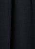 Black Mid-Rise Straight-Leg Cropped Pant