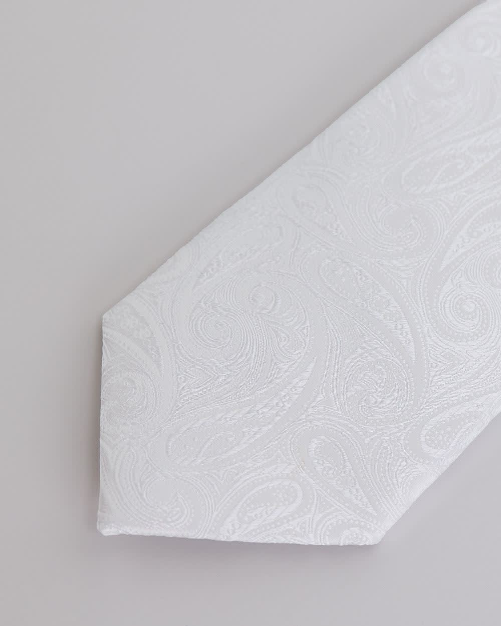 Paisley Black on Black Regular Tie