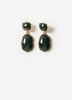 Stone Statement Pendant Earrings