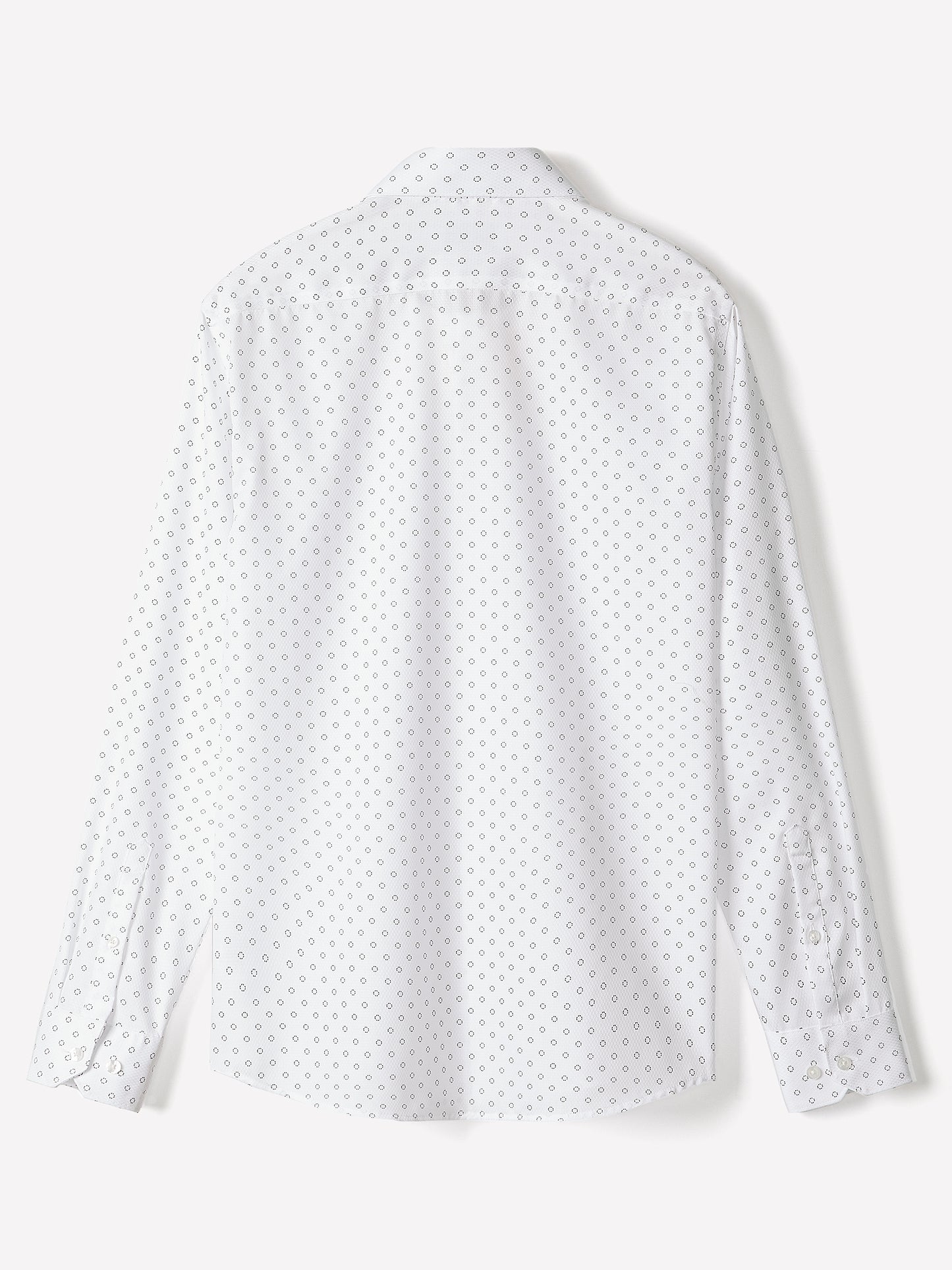 Slim Fit Cotton Woven Shirt with Stand Collar