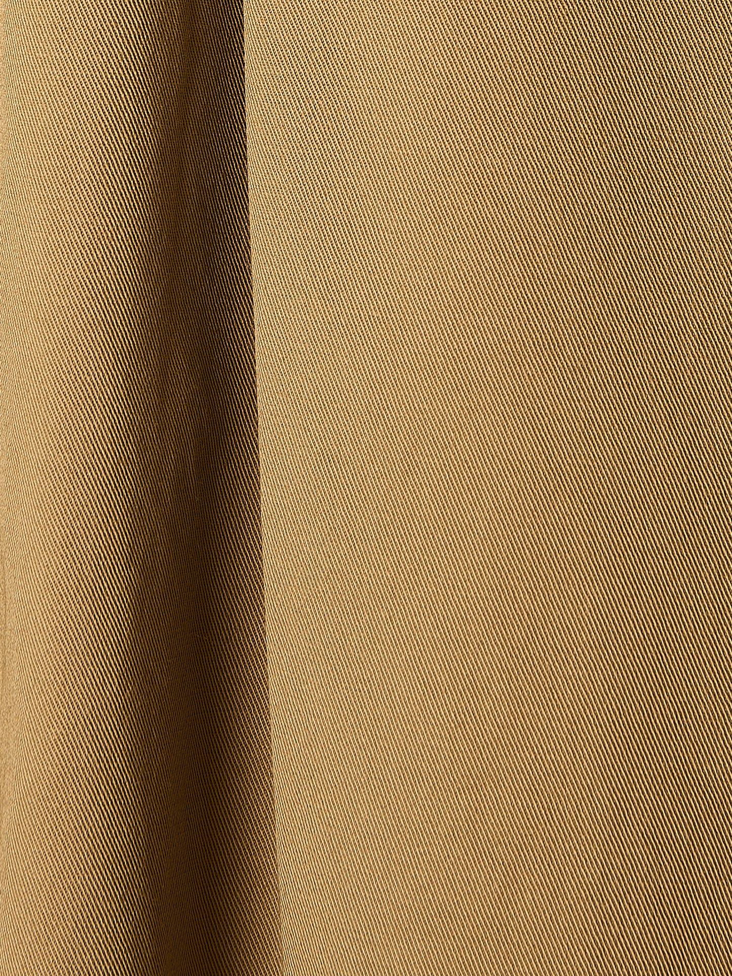 Loose Straight-Leg Pleated Chino Pant