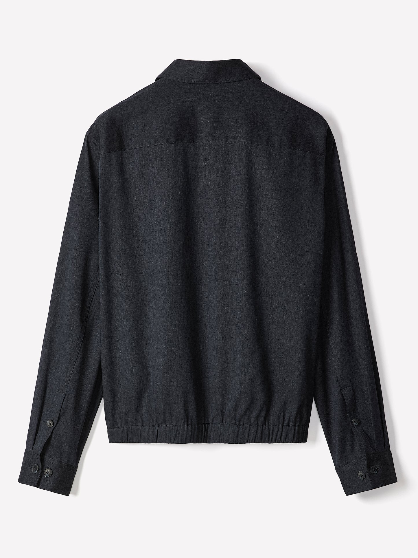 Linen-Blend Milkman Jacket