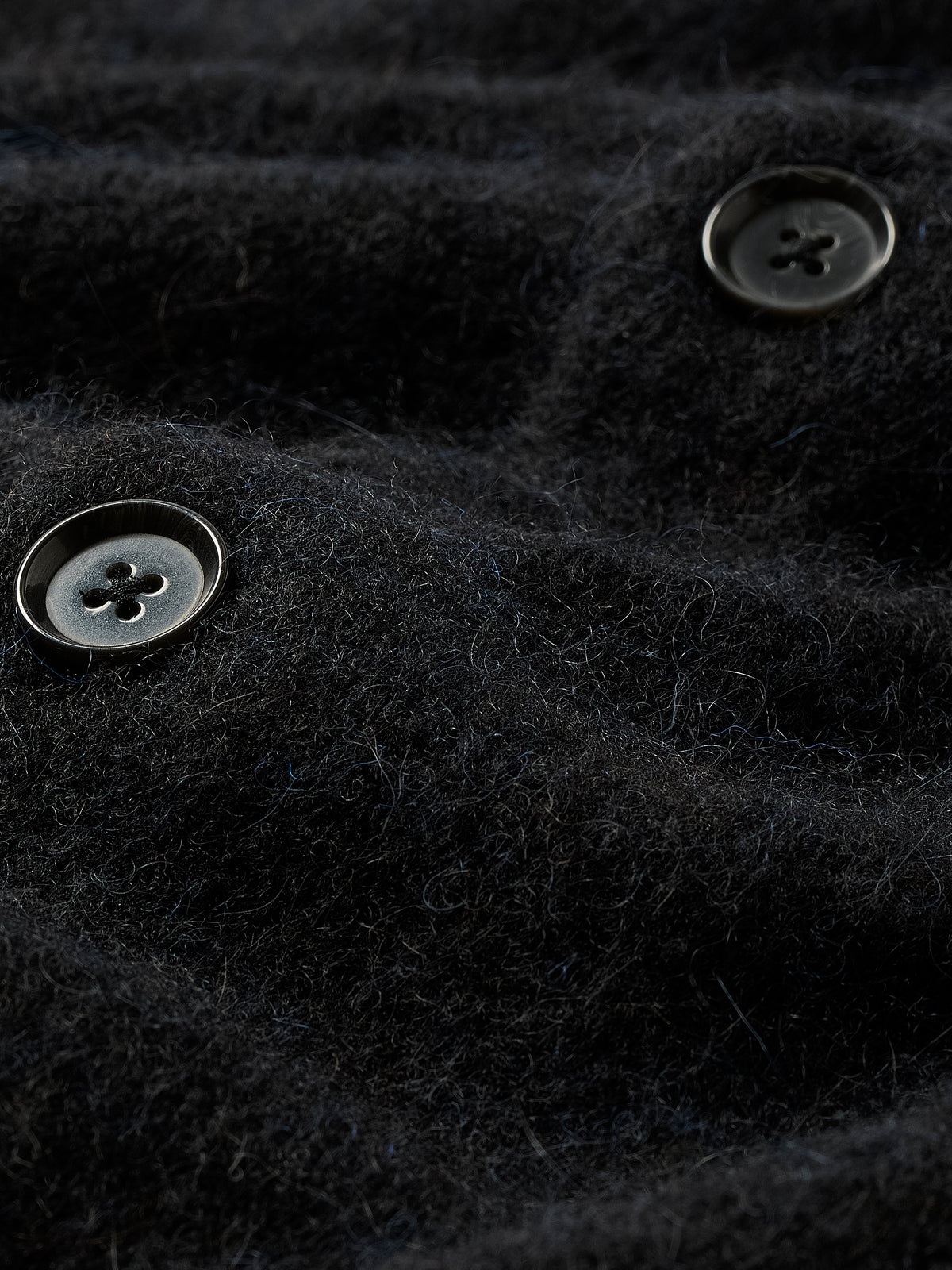 Crew Neck Cardigan Alpaca Blend