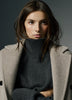 Relaxed-Fit Wool-Blend Double-Breasted Coat
