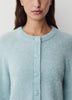 Wool-Blend Long-Sleeve Crew-Neck Cardigan