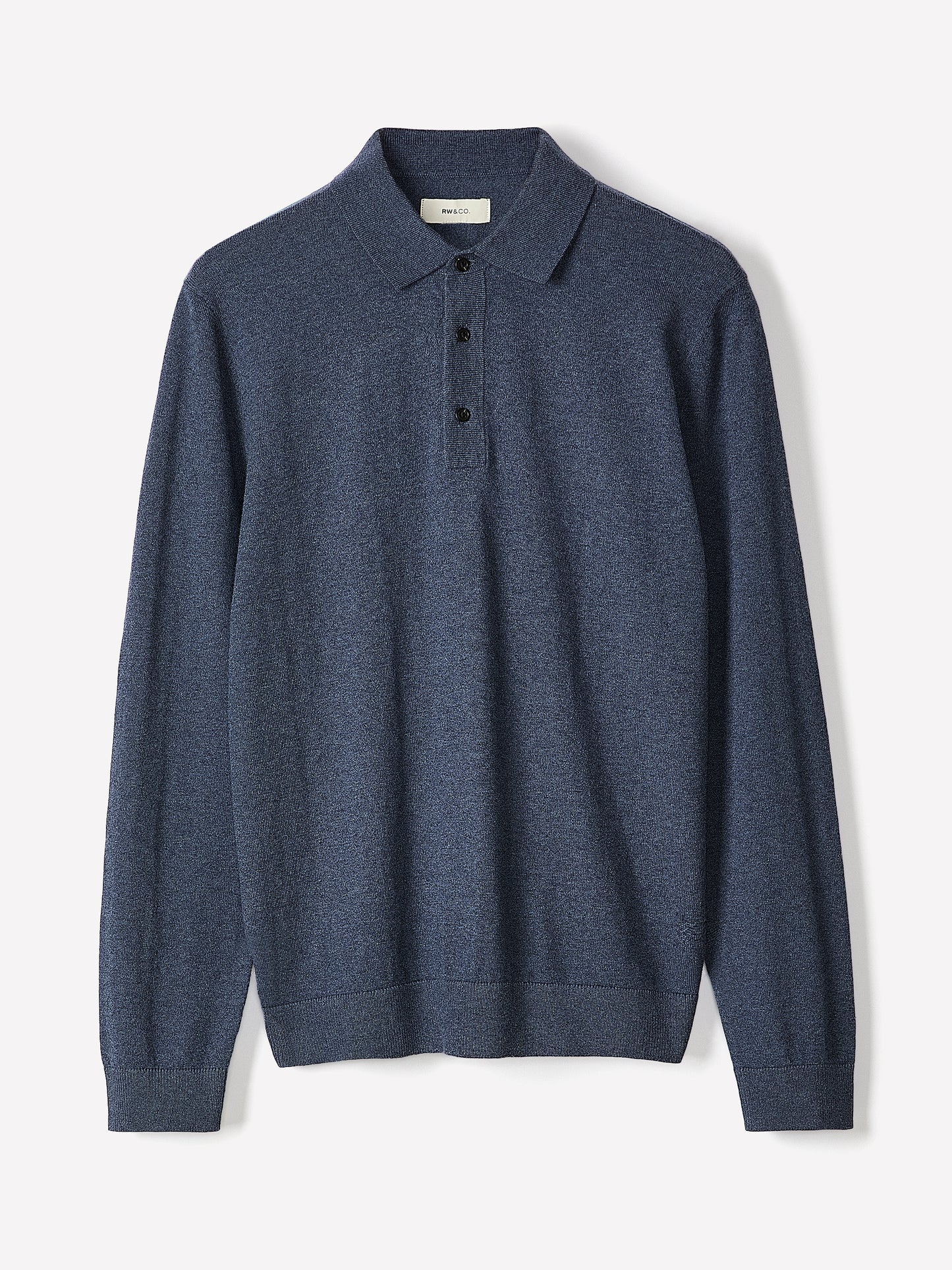 Pull Polo à Manches Longues