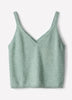 V-Neck Hairy Merino Tank
