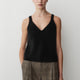 V-Neck Hairy Merino Tank