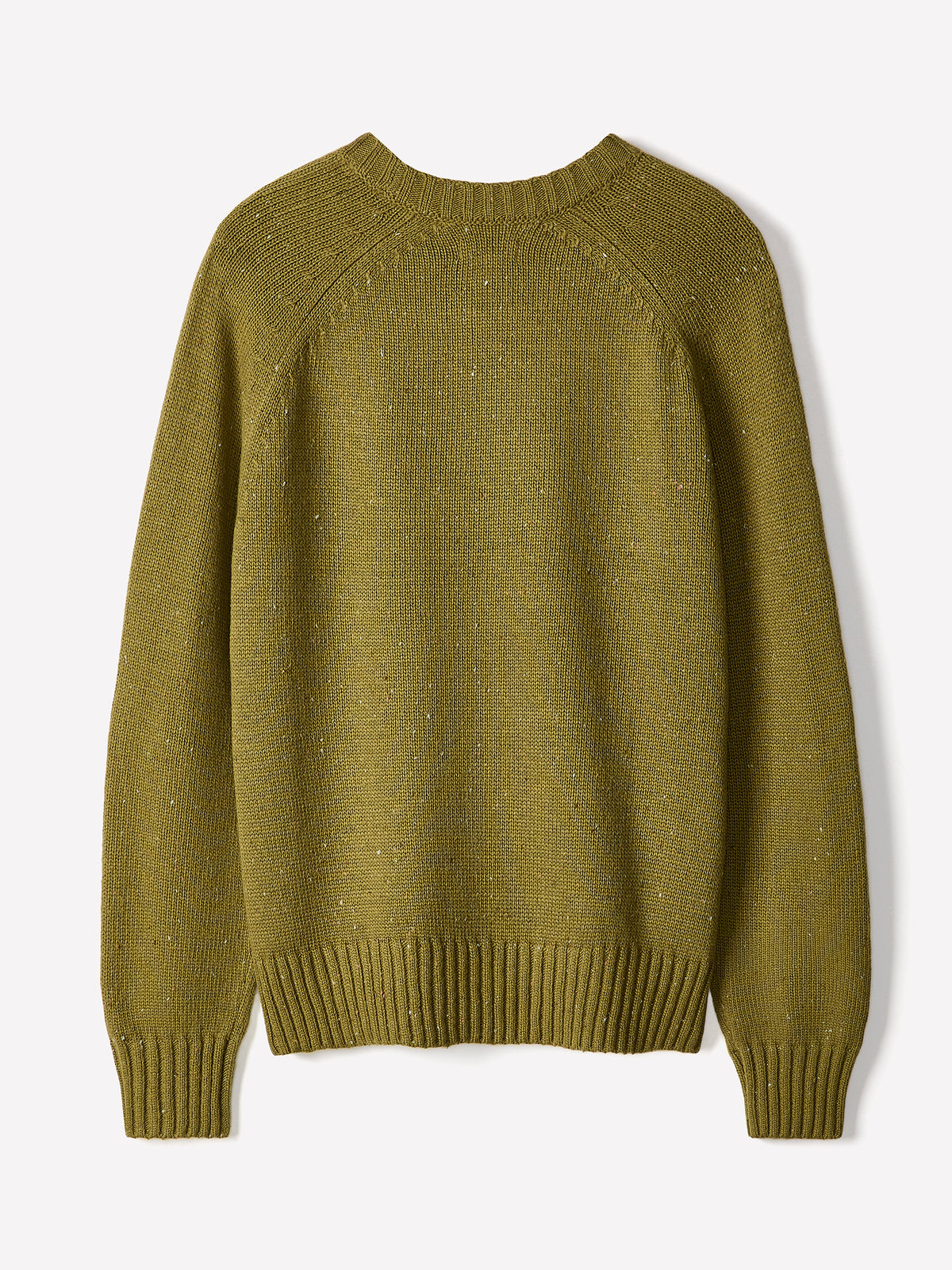 Crew Neck Sweater with Acrylic Cotton Wool Blend