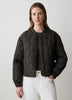 Quilted Bomber Jacket