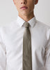Navy Regular Textured Tie with Dots