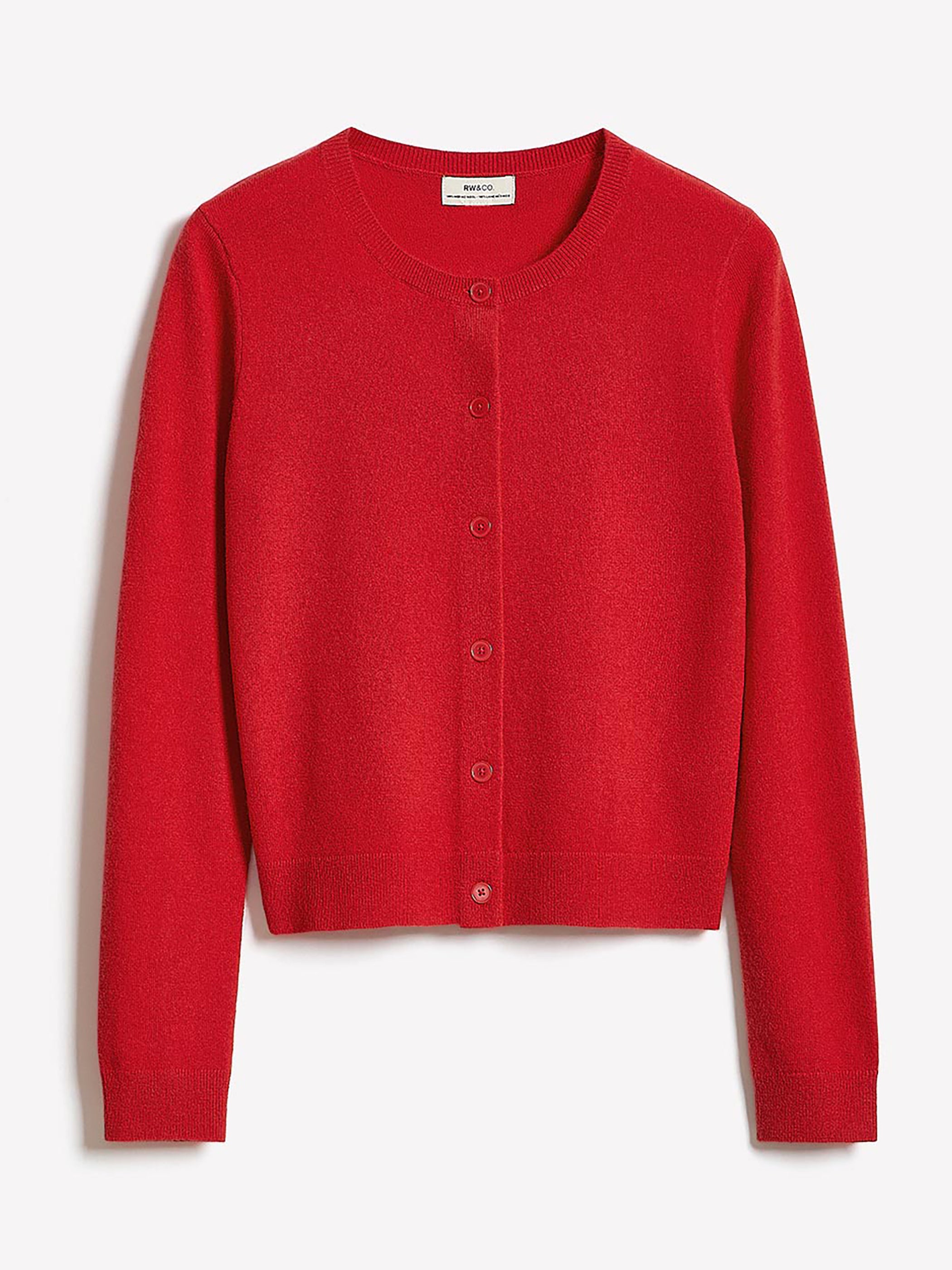 Merino Wool Button-Down Cardigan