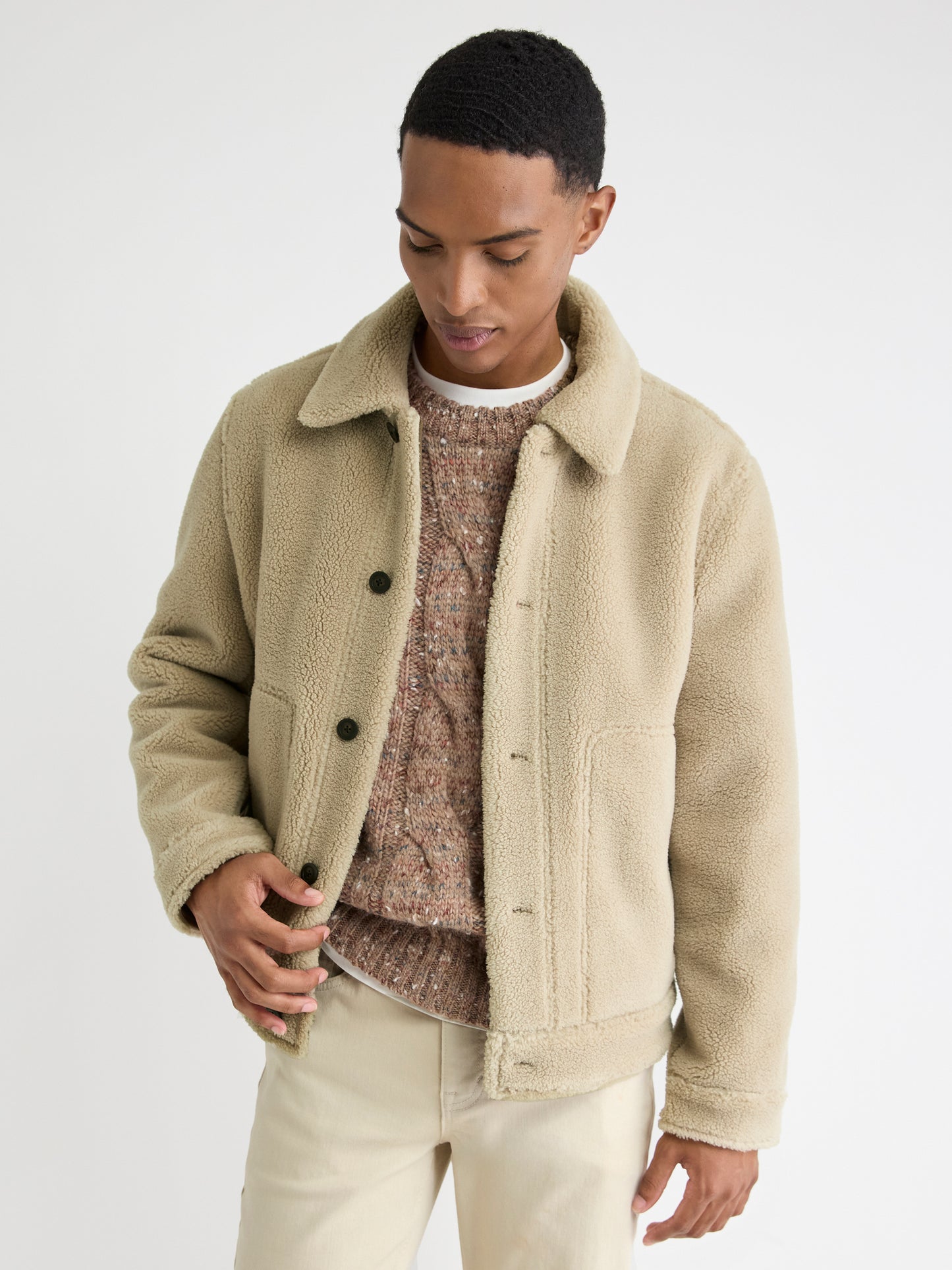 Short Sherpa Jacket
