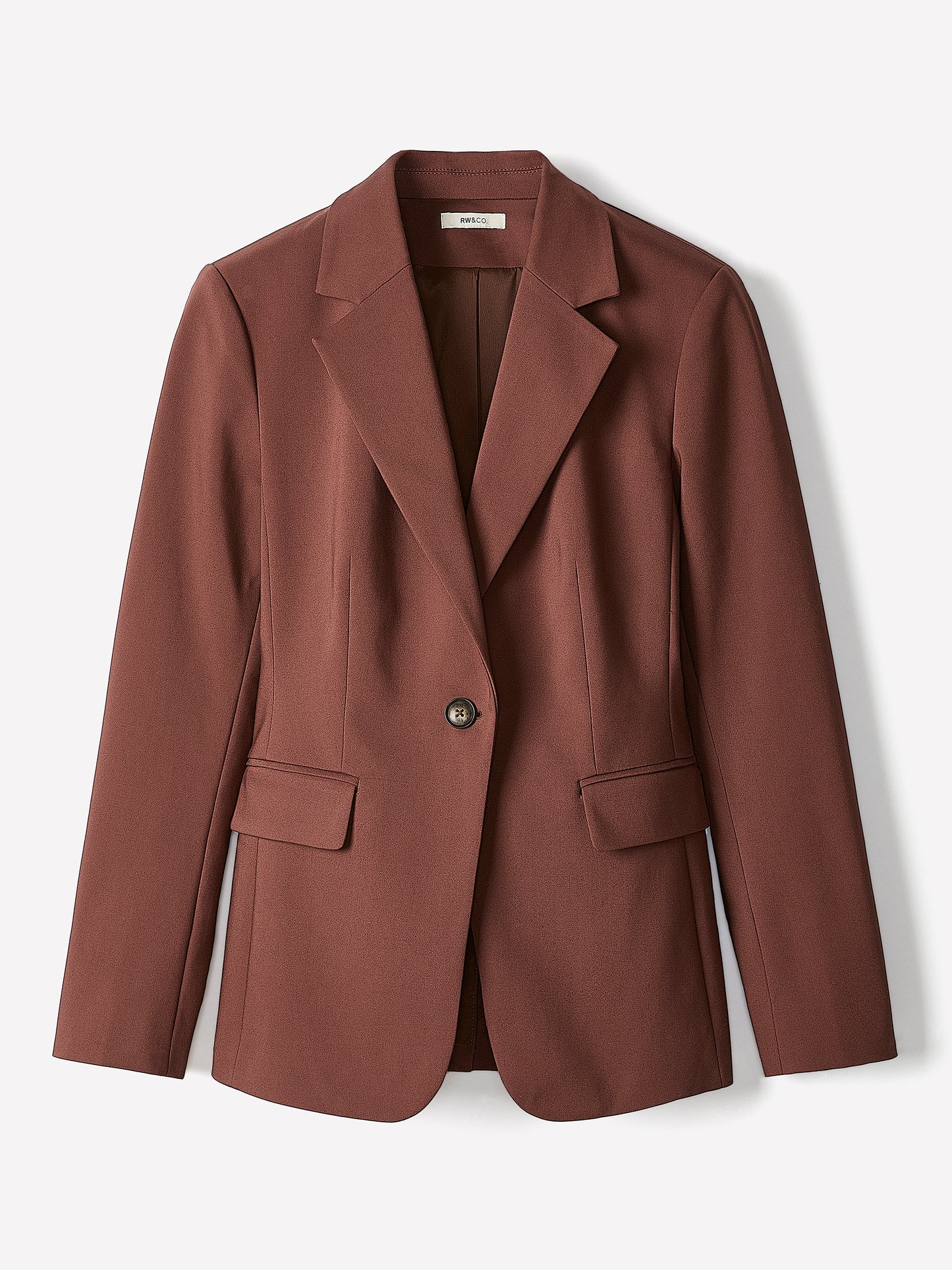 Limitless One-Button Fitted Blazer