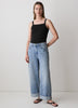 Knit Tank Top Squared Neck Organic Cotton