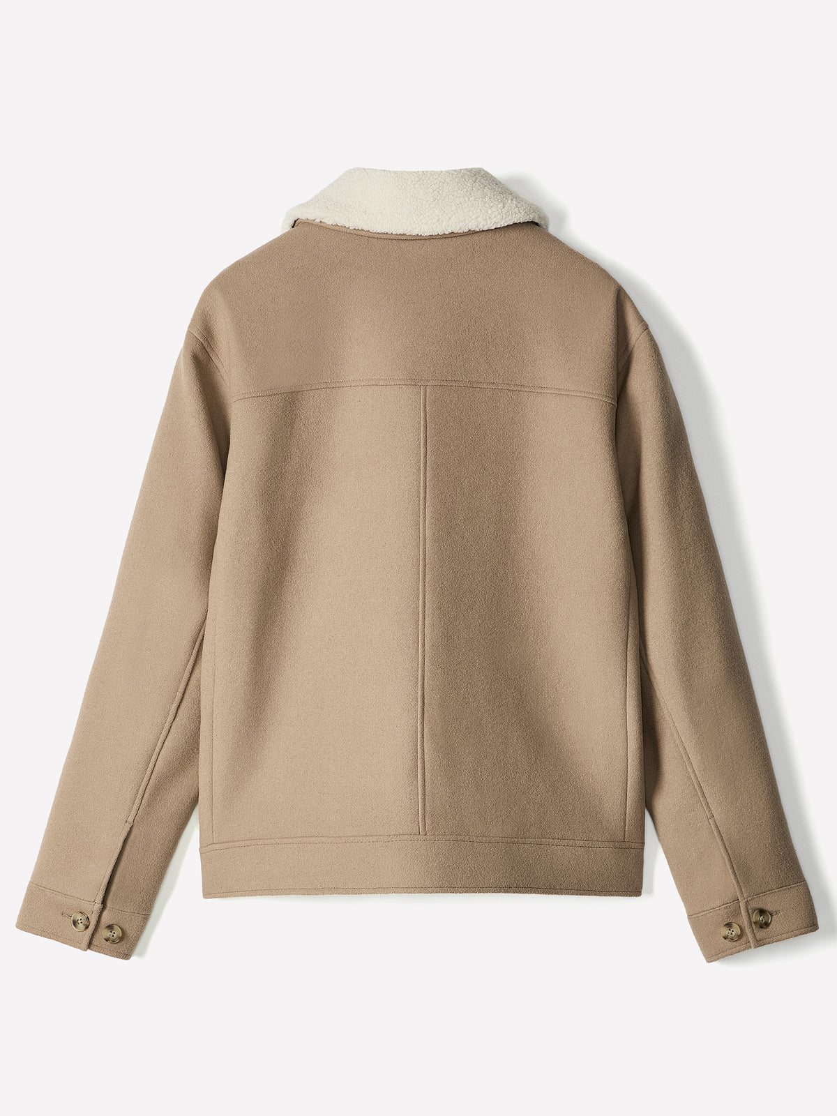 Wool-Blend Milkman Jacket