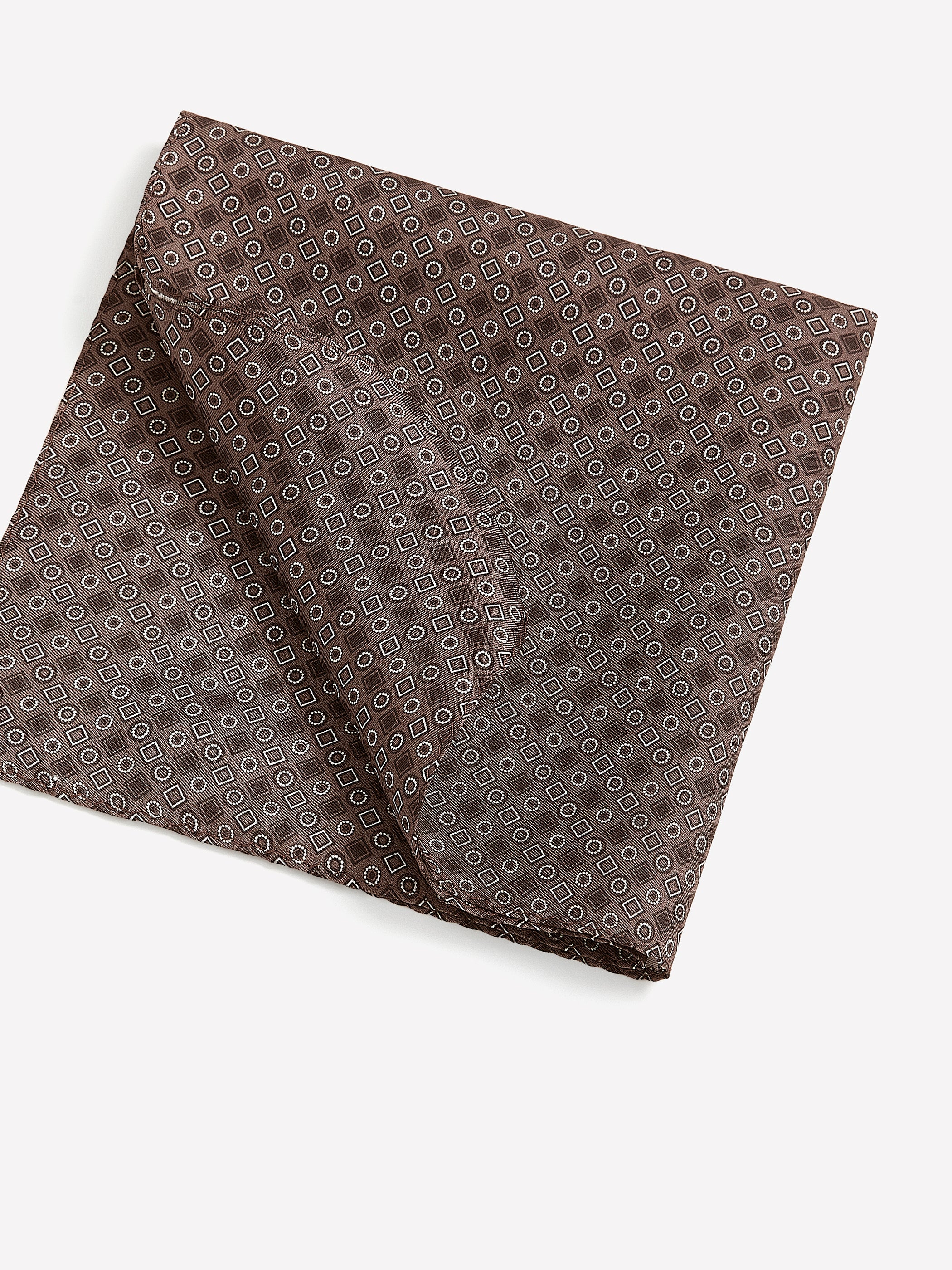 Handkerchief with Geometric Pattern