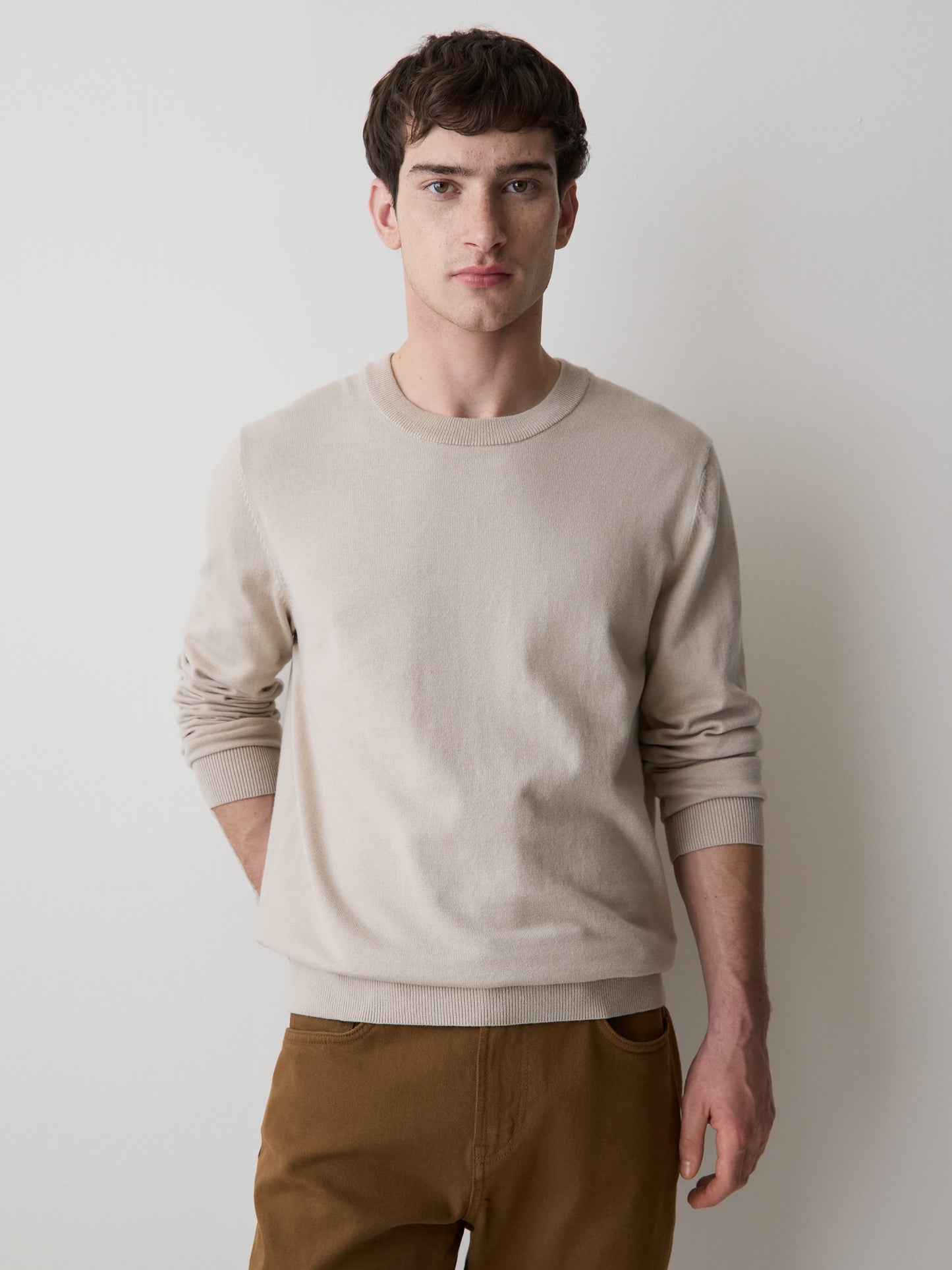 Pull à Manches Longues et Col Rond