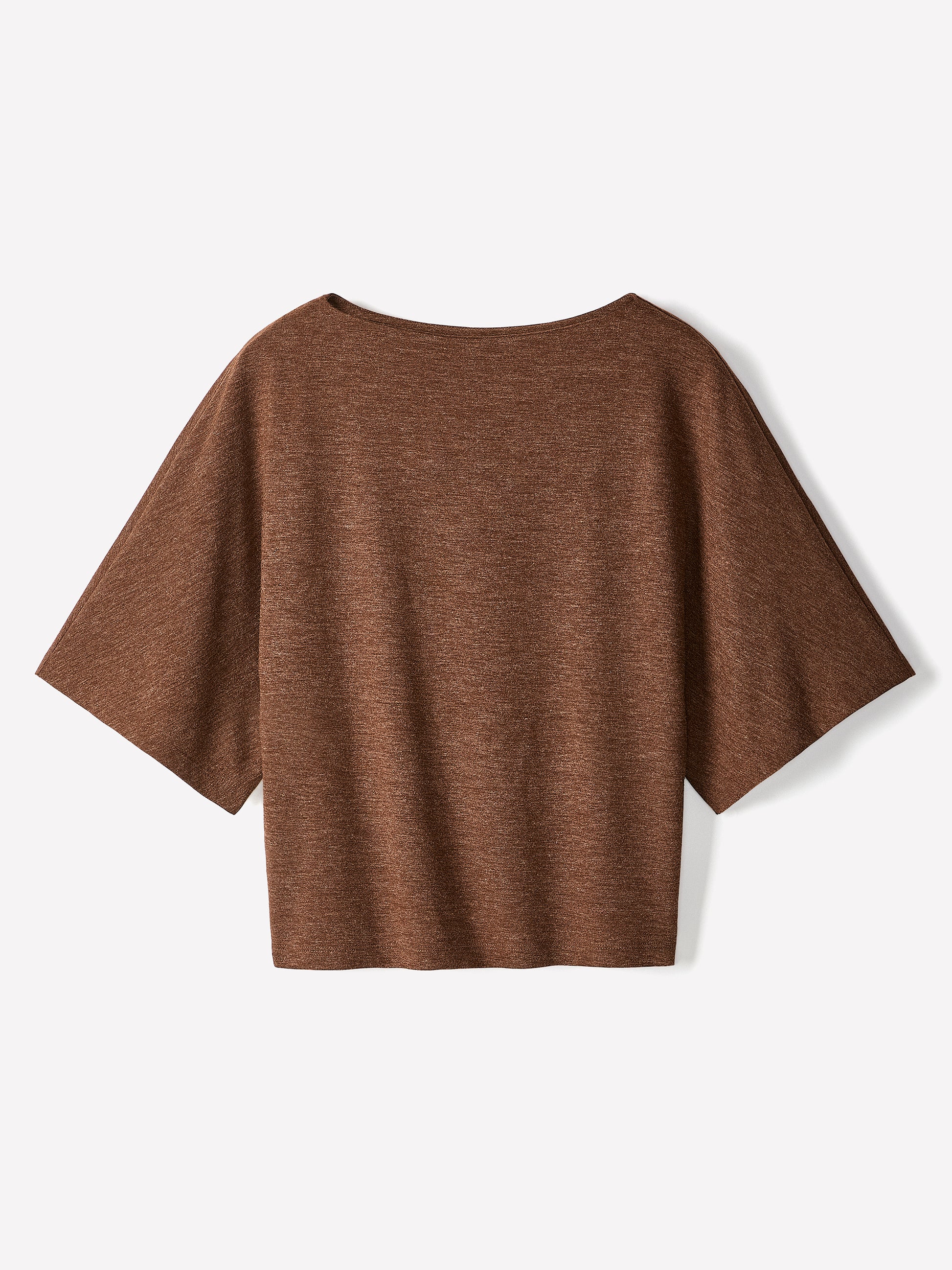 Knit Pullover Dolman Sleeve Top