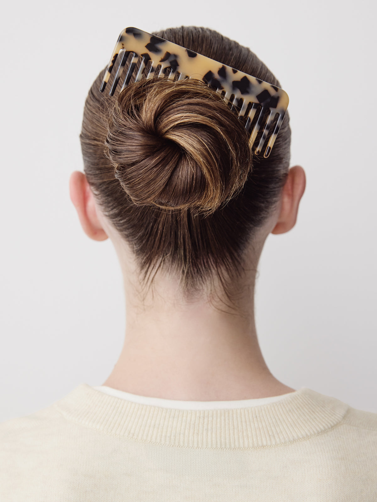 Hair Comb Plastic Tortoise Acrylic Accessory