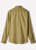 Slim-Fit Solid Twill Dress Shirt