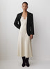 Woven Satin Lace Cami Dress