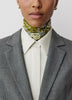 Square Silk Blend Floral Scarf 27"x27"