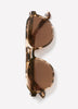 Tortoise Aviator Sunglasses