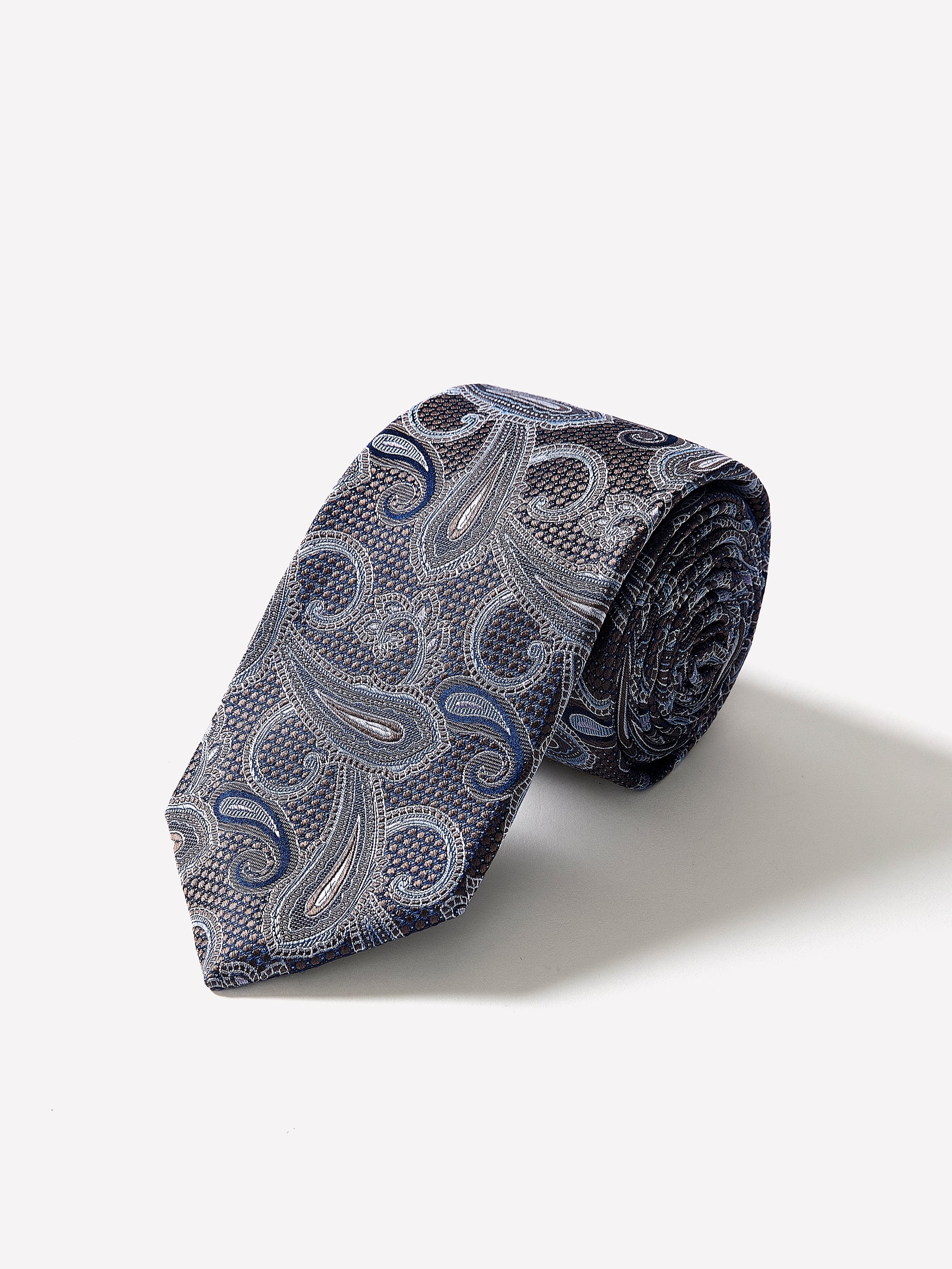 Men's Woven Silk Paisley Tie