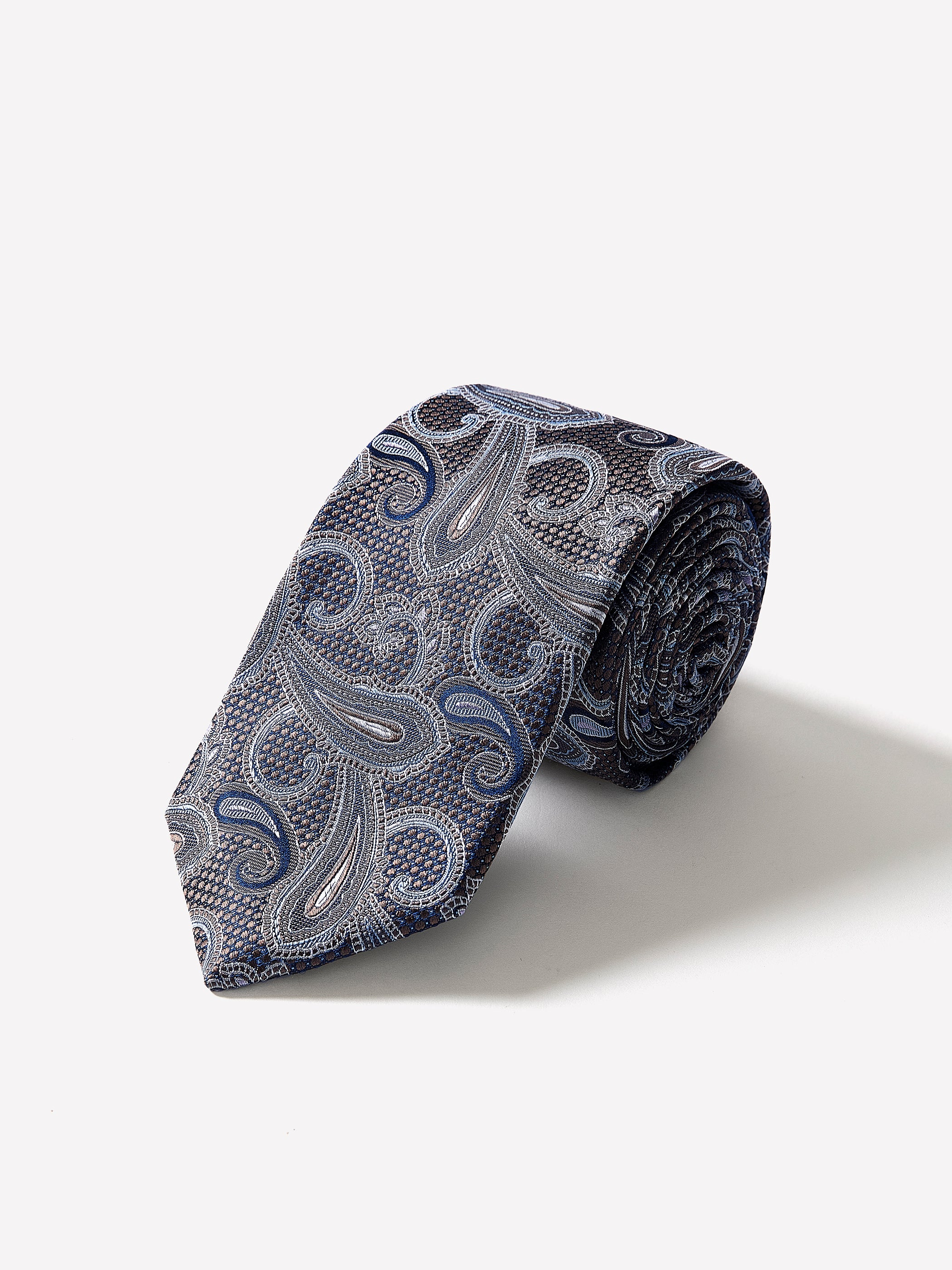 Men's Woven Silk Paisley Tie