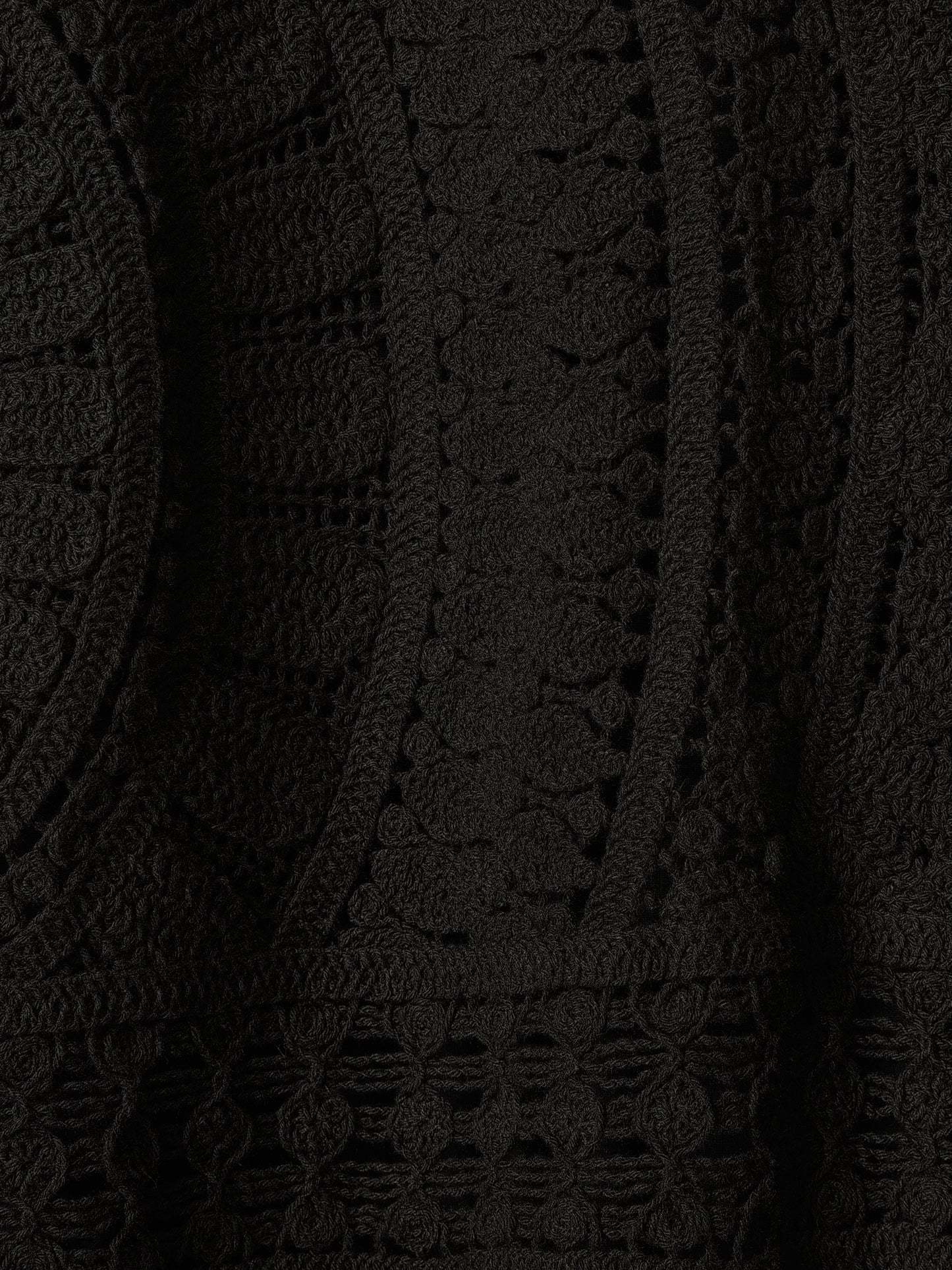 Sleeveless Crochet Mini Dress