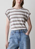Extended-Sleeve Crew-Neck Tee