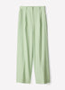 Wide-Leg High-Rise Pant with Elastic Back