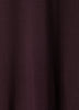 Knit Pullover Fitted Stretch Viscose Mock Neck