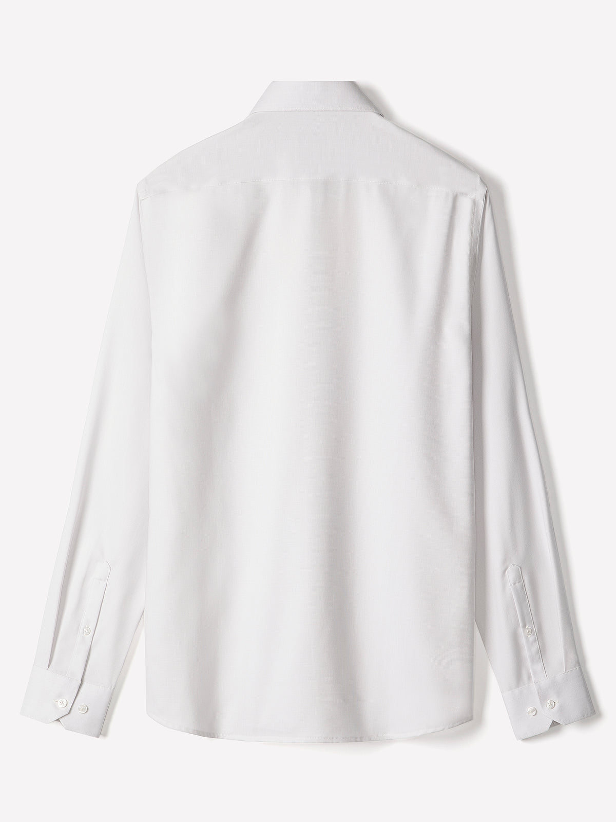 Slim Fit Woven Shirt with Tailored Collar