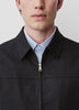 Woven Mens Jacket, Brushed Fabric, Milkman Style