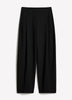 Twill High-Rise Barrel Pant