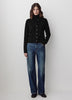 Knit Sweater Cardigan Women 100% Merino Wool Classic Fit