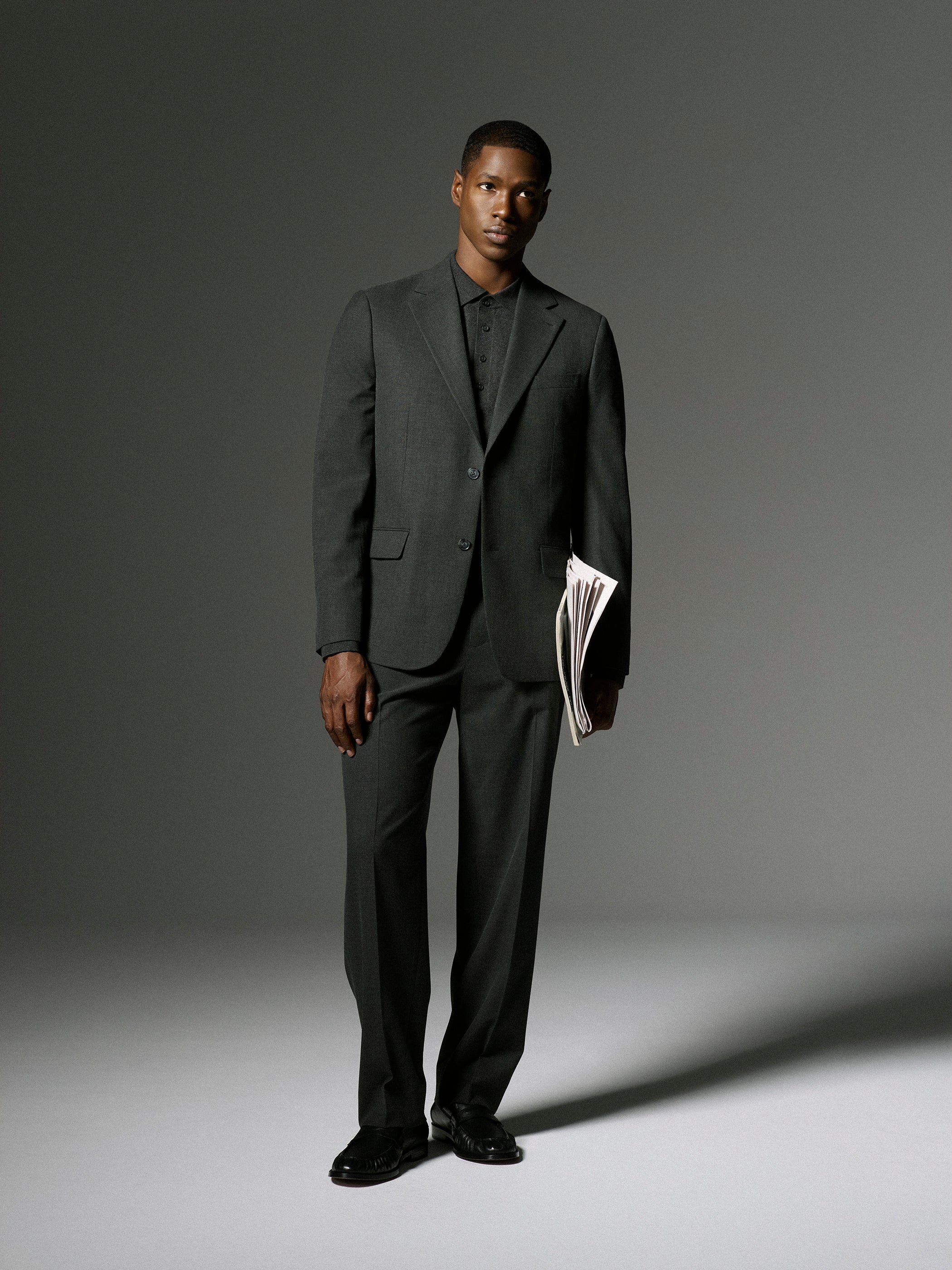 Woven Straight Tech Stretch Blazer