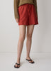 Linen-Blend Mid-Rise Pull-On Short