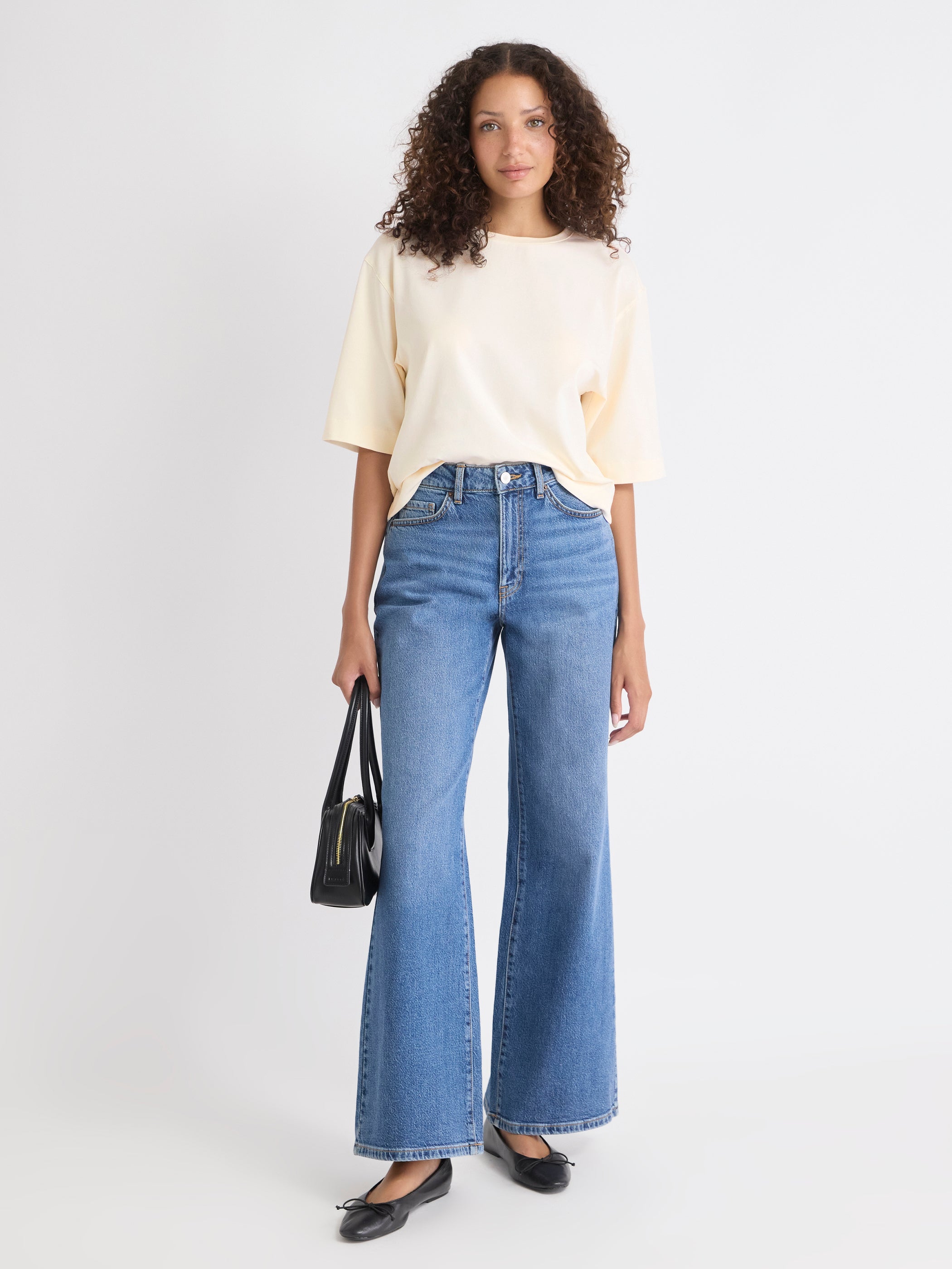 T-Shirt Ample en Coton Supima