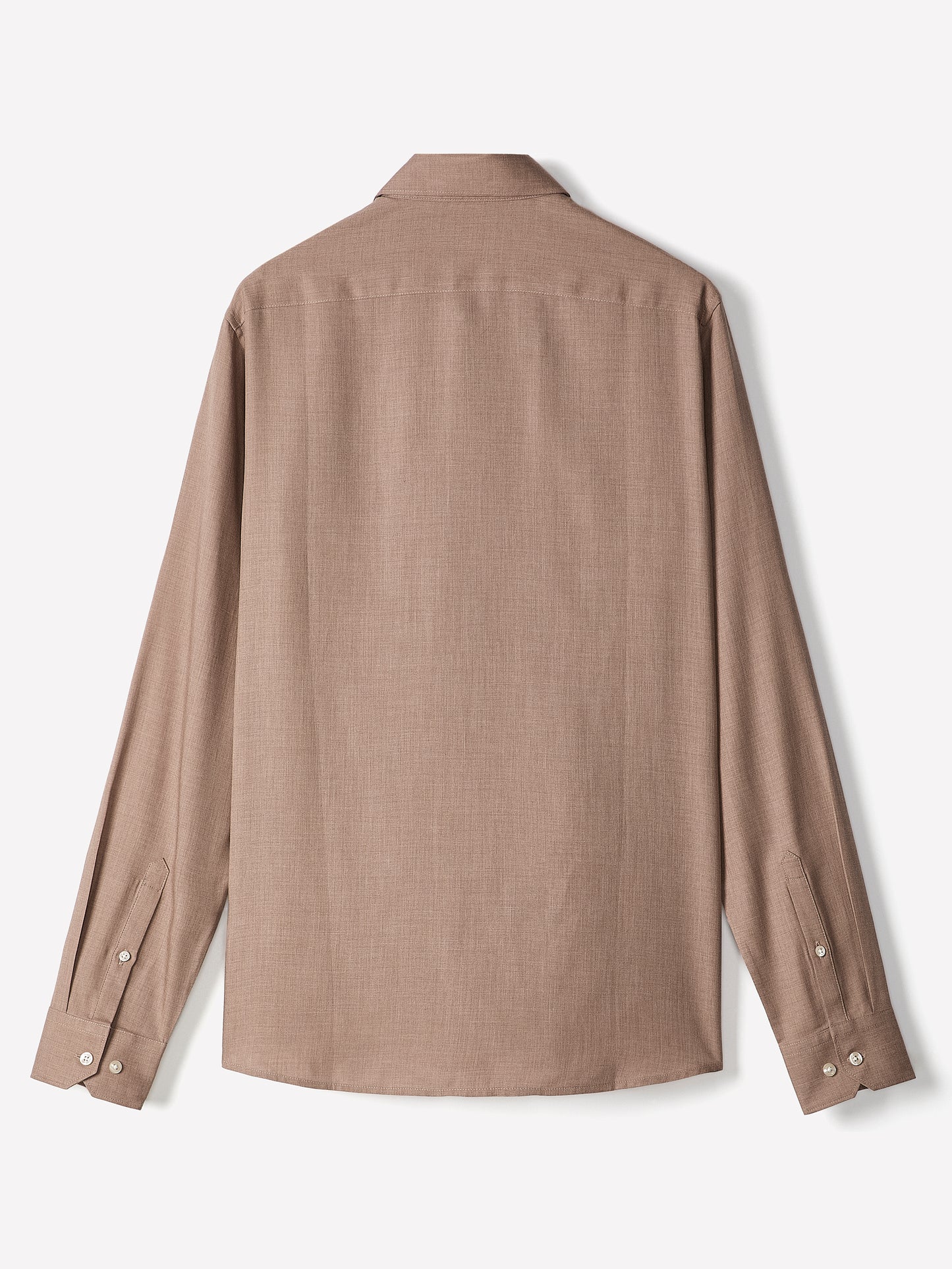 Tailored-Fit Lyocell Dress Shirt