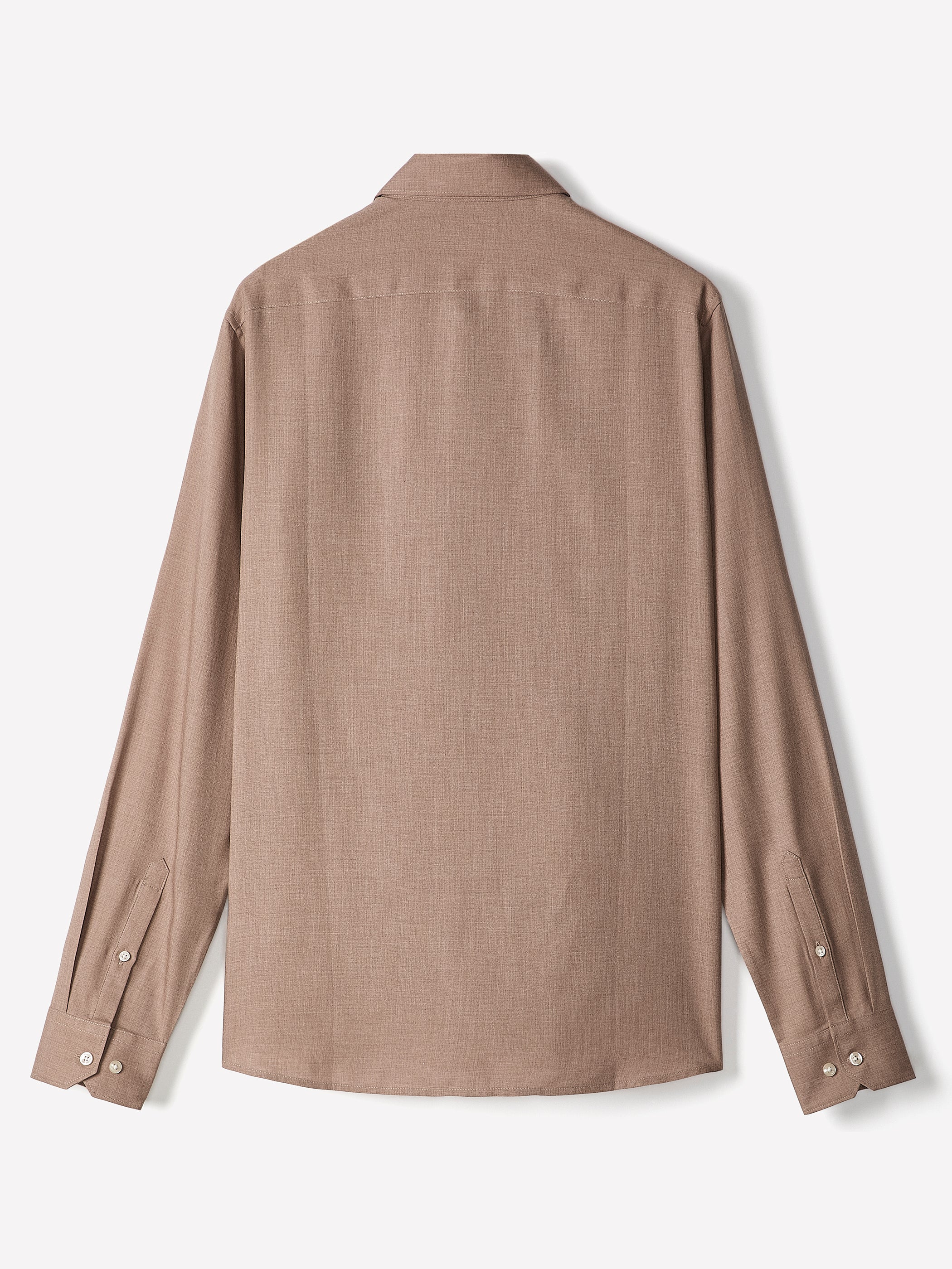 Tailored-Fit Lyocell Dress Shirt
