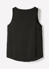 Woven Satin Cami Blouse U Neck