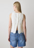 Sleeveless Embroidered Blouse