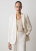 Linen-Blend Blazer