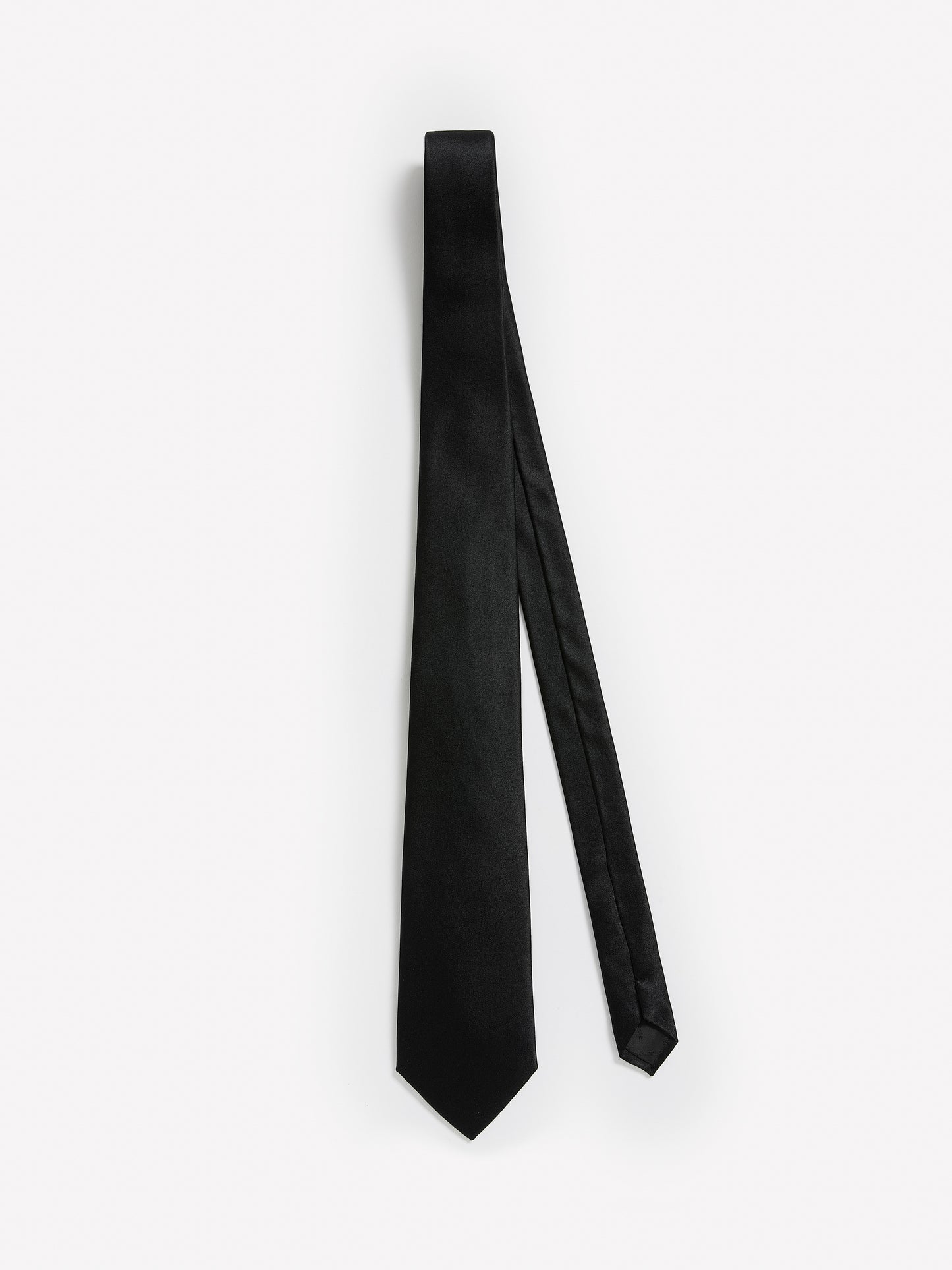 Wide Black Tie